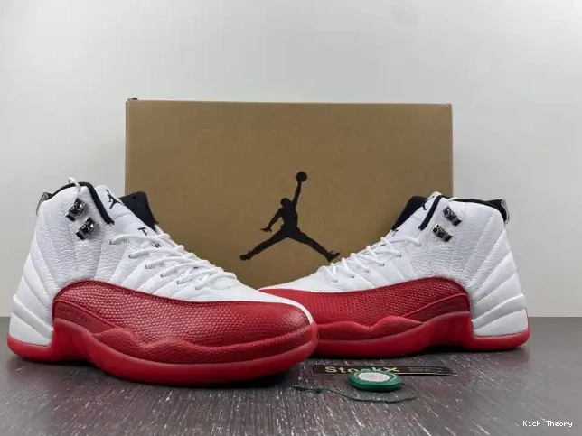 Kicked Out Shoe Store Cherry Retro Jordan 12 Air 130690-110 0607